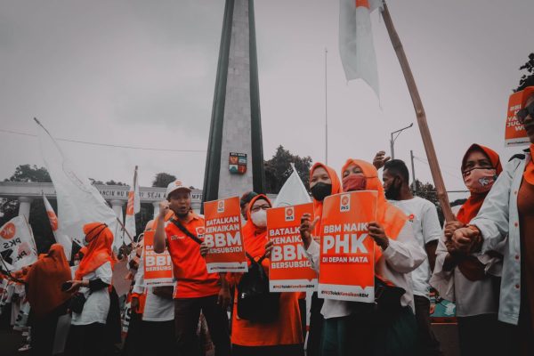 Tolak Kenaikan BBM Bersubsidi, PKS Kota Bogor bersama Warga Gelar Aksi Freeze Mob