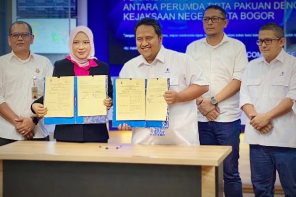 Tirta Pakuan dan Kejari Kota Bogor Tandatangan MoU soal Bantuan Hukum