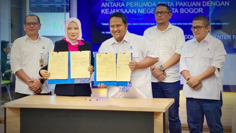 Tirta Pakuan dan Kejari Kota Bogor Tandatangan MoU soal Bantuan Hukum