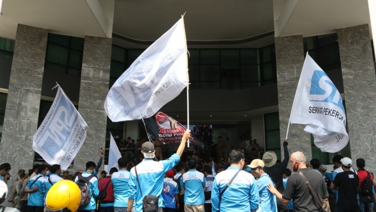DPRD Kota Bogor Terima Aspirasi Buruh Terkait Kenaikan BBM