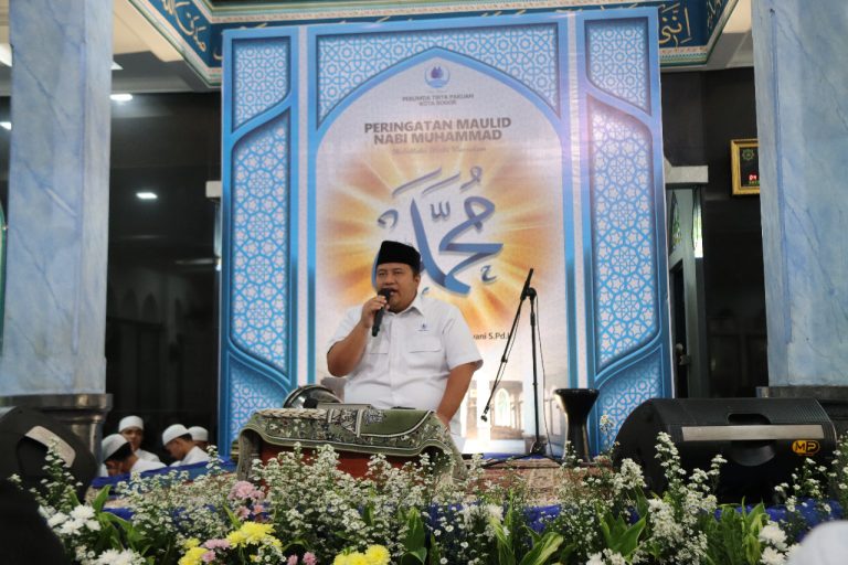 Peringati Maulid, Rino Indira Ajak Jamaah Teladani Sifat Nabi Muhammad SAW