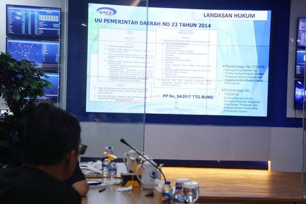 Direksi dan Dewan Pengawas Tirta Pakuan Ikuti Sosialisasi GCG