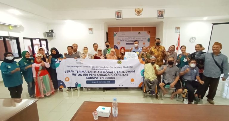 150 Penyandang Disabilitas Dapat Bantuan Usaha dari PT BUMI Resources Tbk
