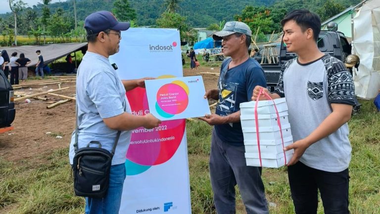 IOH Salurkan Bantuan kepada Masyarakat Cianjur Terdampak Bencana Gempa Bumi