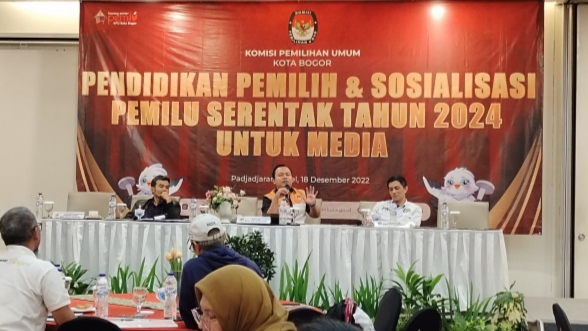 KPU Kota Bogor Sosialisasi Pemilu 2024