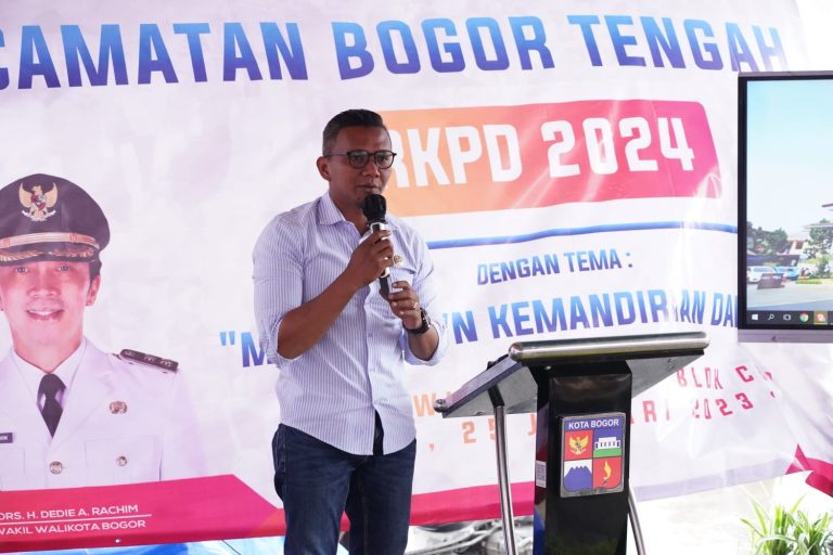 Hadiri Musrenbang Bogor Tengah, JM Ingatkan Pemkot Untuk Rumuskan Kebijakan Sesuai RPJMD