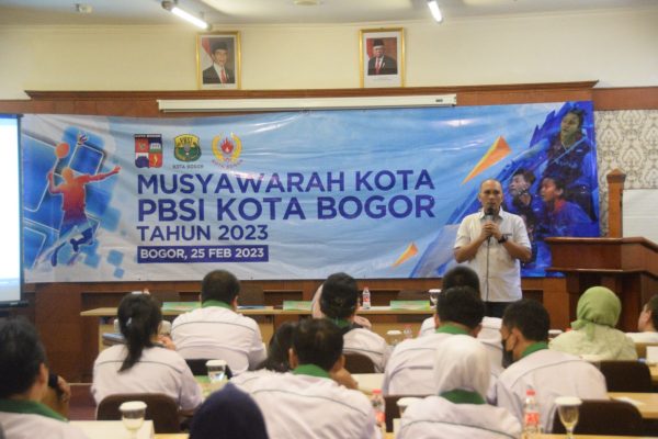 Terpilih Jadi Ketua PBSI Kota Bogor, Muzzakir Siap Bangun Generasi Prestasi