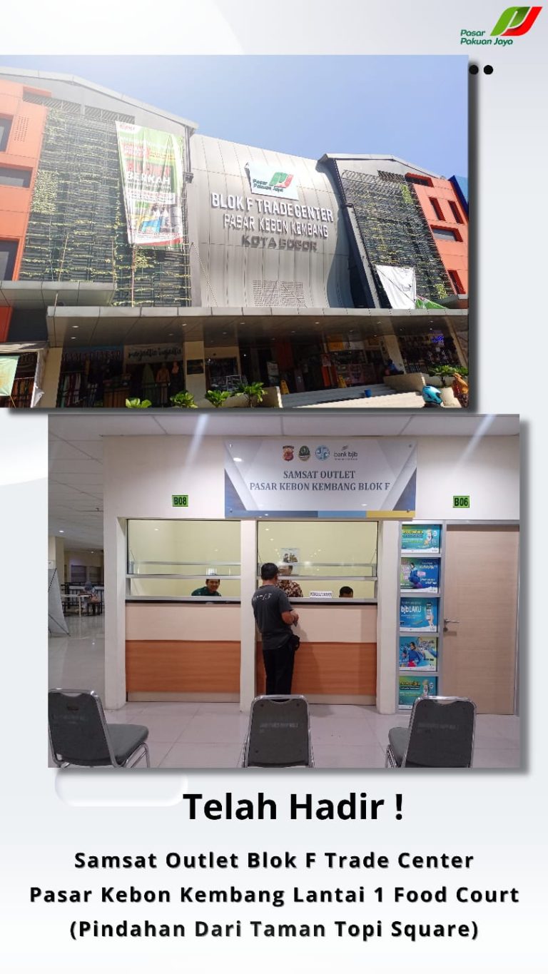 Mudahkan Pelayanan, Bapenda Buka Samsat Outlet di Blok F