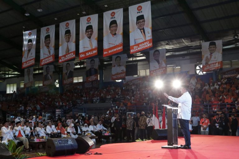 Anies Baswedan Hadiri Halal Bihalal Ribuan Kader PKS Kota Bogor