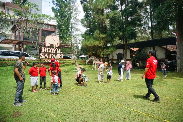 Satwa di Royal Safari Garden Dilibatkan Dalam Perlombaan HUT ke 78 Kemerdekaan RI