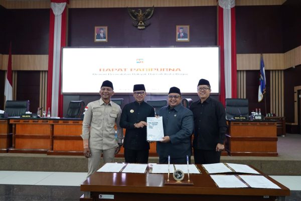 DPRD dan Pemkot Setujui KUA-PPAS 2024