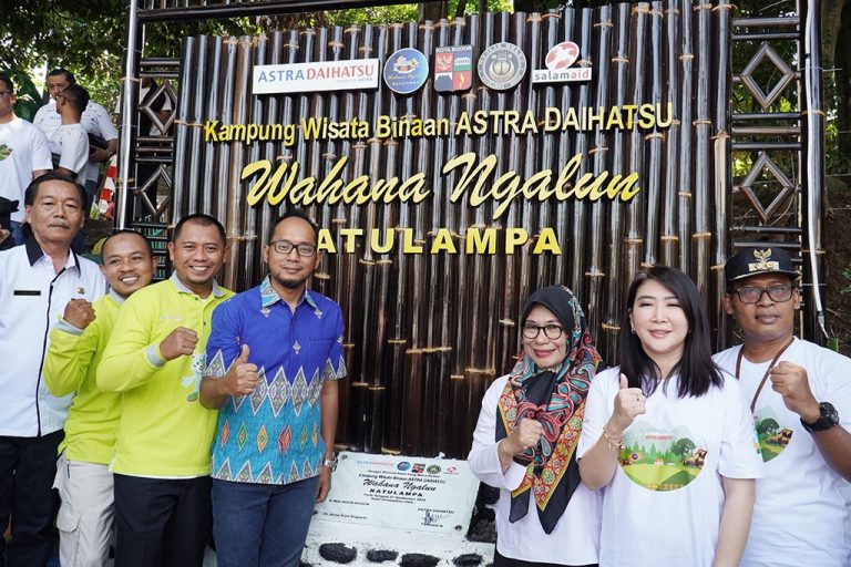 Kampung Binaan Astra Daihatsu Katulampa Resmikan Wahana Ngalun