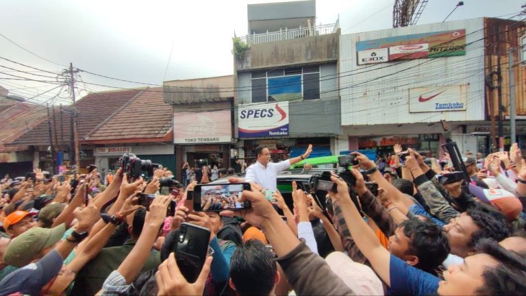 Hari Pertama Kampanye, Anies Tawarkan Gagasan Perubahan Kepada Warga Bogor