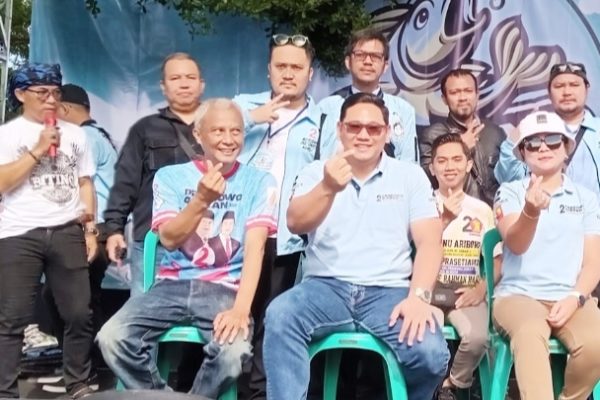 G4IS Prabowo-Gibran Kota Bogor Sedot 10 Ribu Pemancing di Setu Gede