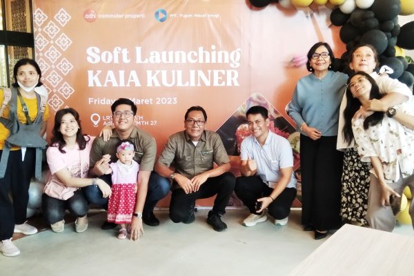 PT Tujuh Nauli Imaji Resmi Buka Food Court KAIA Kuliner di Gedung MTH 27 Office Suites
