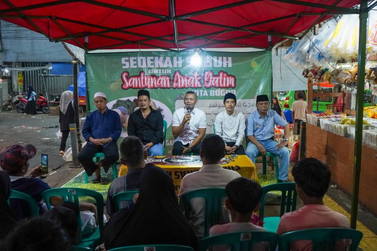 Pedagang Gelar Santunan, ZM: Saya Salut dan Terharu