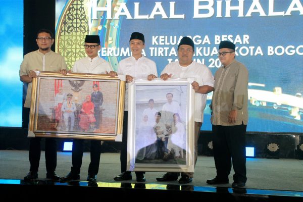 Halalbihalal, Walikota Apresiasi Pegawai Tirta Pakuan