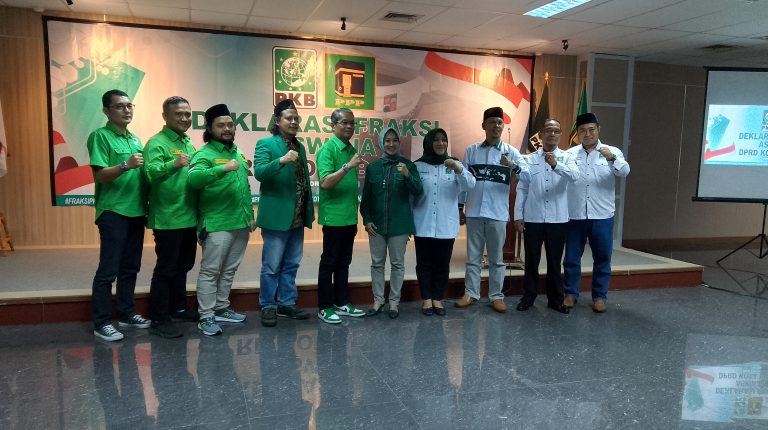 Perjuangkan Kepentingan Umat, PKB dan PPP Kota Bogor Deklarasi Fraksi Aswaja