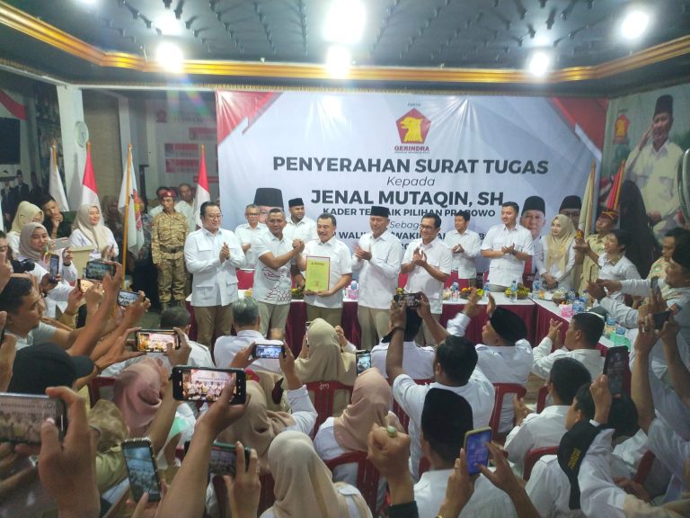 JM Resmi Dapat Surat Tugas dari DPP Gerindra untuk Jadi Cawalkot Bogor 2024