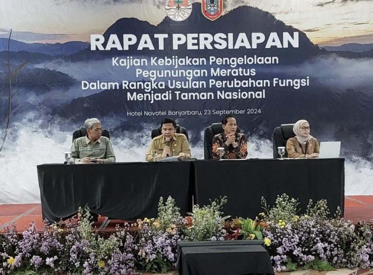 Dirjen PKTL Hanif Faisol Dukung Pegunungan Meratus Menjadi Taman Nasional