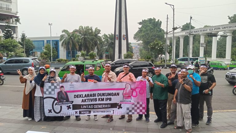 5 Alasan Forum Aktivis Lintas Generasi IPB Dukung Atang-Annida di Pilwalkot Bogor 2024