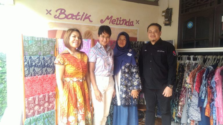 Mahasiswa LSPR Bakal Kenalkan Batik Cibuluh Bogor ke Perth Australia