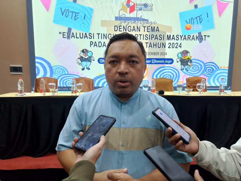 Partisipasi Masyarakat di Pilkada Kota Bogor Menurun, Ini Kata Bawaslu
