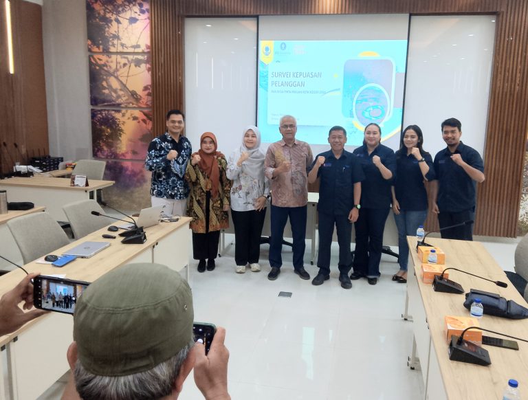 Disurvei SB IPB, Indeks Kepuasan Pelanggan Tirta Pakuan Capai 81,95 Persen