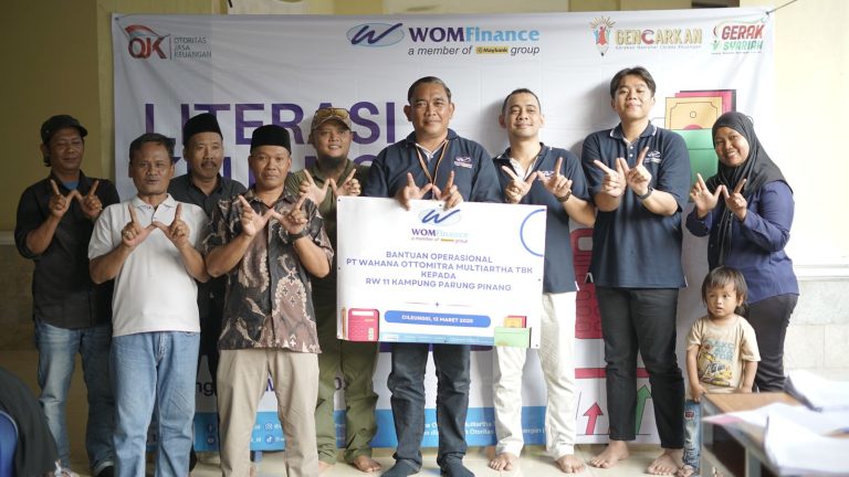 WOM Finance Gelar Literasi Keuangan Syariah di Cileungsi