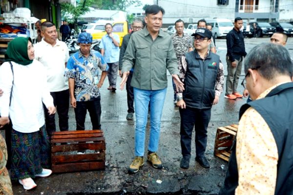 Sidak Pasar TU, Komisi III Soroti Kondisi Infrastruktur yang Memprihatinkan