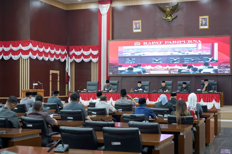 Gelar Rapat Paripurna, DPRD Kota Bogor Tetapkan Tatib Baru dan Bentuk Empat Pansus