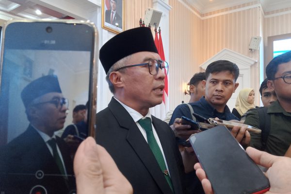 Ini Pesan Dedie Rachim Usai Lantik Denny Mulyadi Jadi Sekda