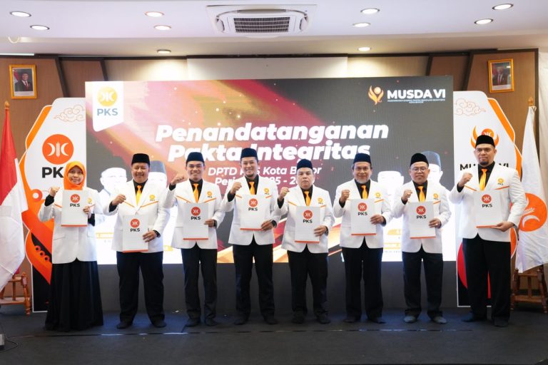 Musda ke-VI, Kader Terbaik PKS Kota Bogor Dilantik Jadi DPTD