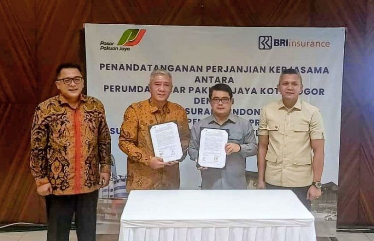 PPJ Gandeng BRI Insurance Lindungi Pedagang Pasar Lewat Asuransi Mikro