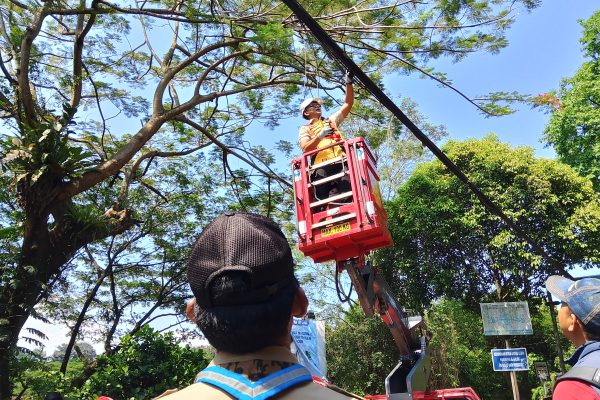 Pemkot Bogor Tertibkan 935 Meter Kabel Udara Milik 18 Provider