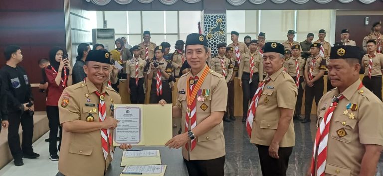 Pengurus Kwarcab Kota Bogor Resmi Dikukuhkan, Wujudkan Visi ‘Pramuka Petarung’