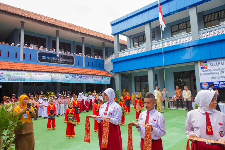 Wali Kota Bogor Resmikan Gedung Baru SDN Kencana 1 Tanah Sareal