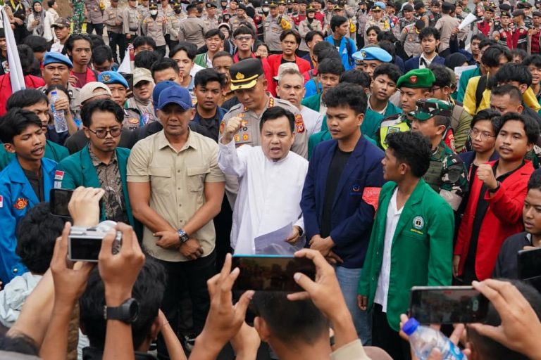 DPRD Terima Aksi BEM Se-Bogor Raya, Janji Teruskan Aspirasi ke DPR RI