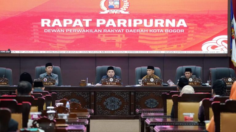 Rapat Paripurna, DPRD Kota Bogor Bahas Raperda Strategis Demi Perkuat Pembangunan Kota