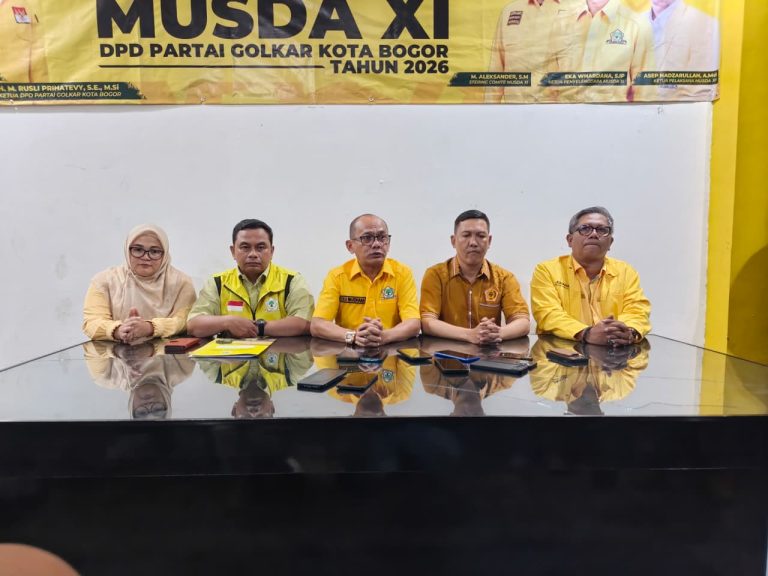 MUSDA XI Golkar Kota Bogor Dimulai, Pendaftaran Calon Ketua Resmi Dibuka