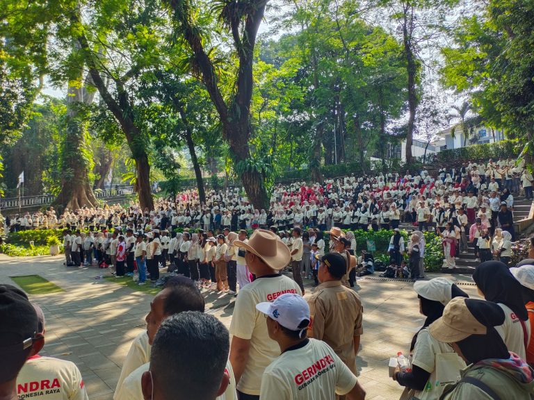 Melalui Fun Walk, Gerindra Kota Bogor Panaskan Mesin Partai hingga Tingkat RW 